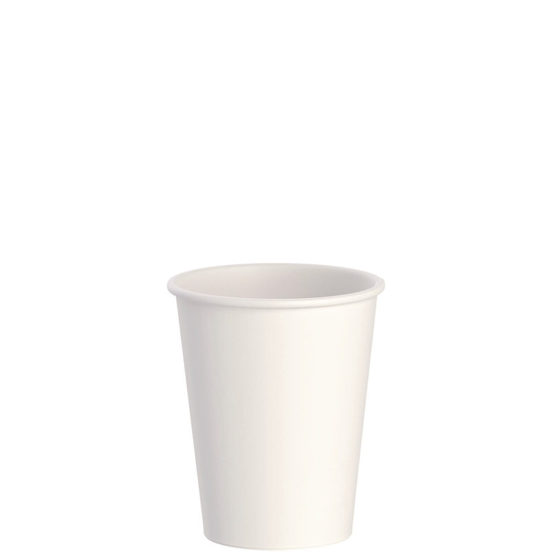SOLO® SOLO Thermoguard Insulated Paper Hot Cups, 8 Oz, White ...
