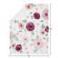 Couverture pour bébé en polyester aquarelle