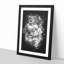 Buddha Surrounded - Framed Print-56742803-56742805