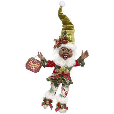Christmas African-American Naughty Elf