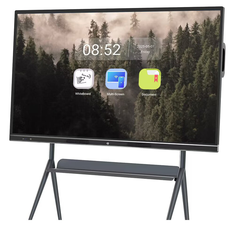 JYXCN Smart Board 4K Video Conference Touch Interactive Board 86" All-in-One Wireless Collaboration Display for Classroom Office(Include Wall Mount)