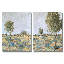 Spring Day Set by John Beard - Artist Enhanced Canvas Print-50874262-51467792