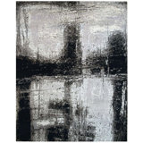 Hand Woven Silk and Wool Area Rug