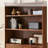 Modern Versatile Rattan Solid Wood Bookcase