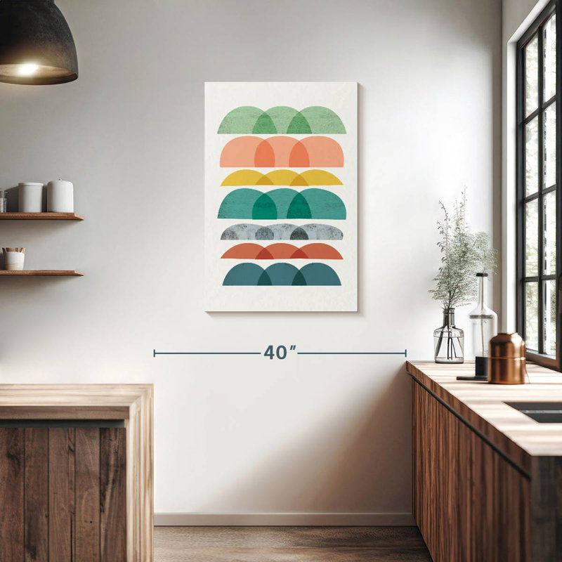 Avery Mid Century Brights VII, 36" H x 24" W