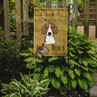 Double Sided 15'' H x 11'' W Polyester Animal Garden Flag