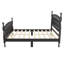 Lit plateforme en bois avec tête de lit et pied de lit Cresswell-137635891-137635893