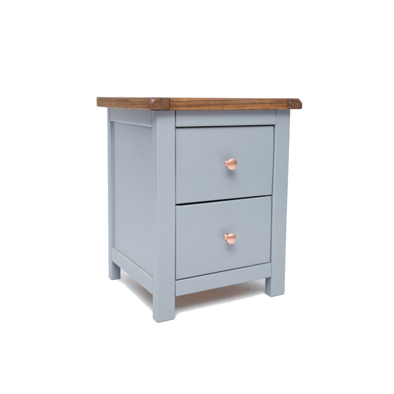 Connell 45cm W Plywood / Laminate Board Bedside Table