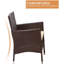 Ensemble repas 5 pièces avec coussins Adrista-1028338