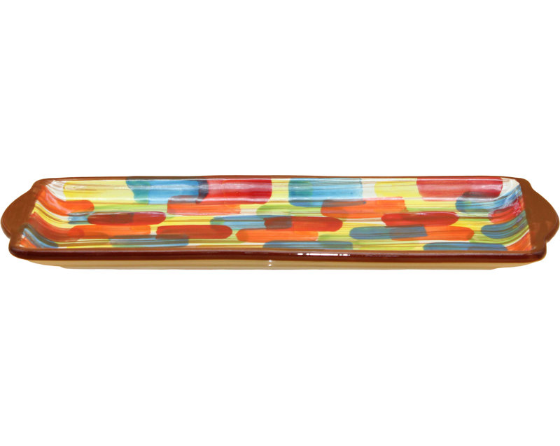 Aurya Multicolour Rectangular Platter