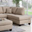 3 pièces Canapé modulaire réversible pour canapé de salon et repose-pieds en polyfibre-1659884673