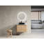 Meuble-lavabo mural 30 po avec lavabo d'art en céramique et 2 portes à fermeture en douceur, emballage KD, contreplaqué-126233028