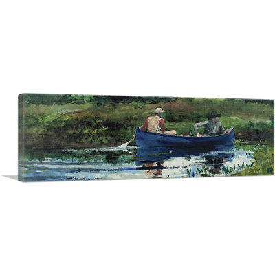 " The Blue Boat " by Winslow Homer Painting Print