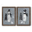 «Snowman Galvanized I», ensemble de 2 reproductions-10970687-10970657-10970662