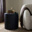 Layo End Table-Black Resin