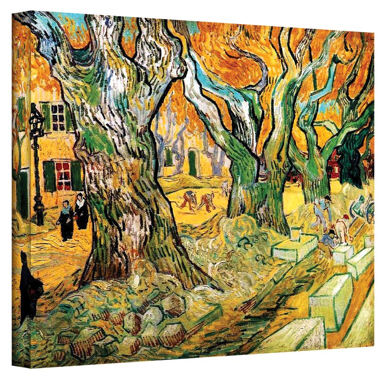 Premium Paint By Numbers Kit - The Road Menders Vincent Van Gogh