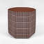Tabouret de coiffeuse 18 po Hexagonal Mixed-Mixed-121118203