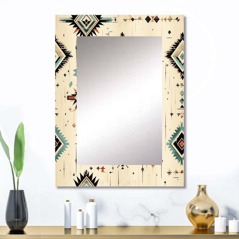 Motif bohème Zean Tribal Nomad, 32 po x 24 po
