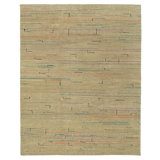 Fragment Wool Area Rug in Beige/Black/Purple