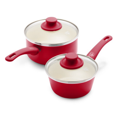 Ensemble de casseroles en céramique antiadhésive 1 pte et 2 pintes GreenLife