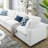 Modway Commix Down Filled Overstuffed Vegan Leather 4-Seater Sofa-1682171866