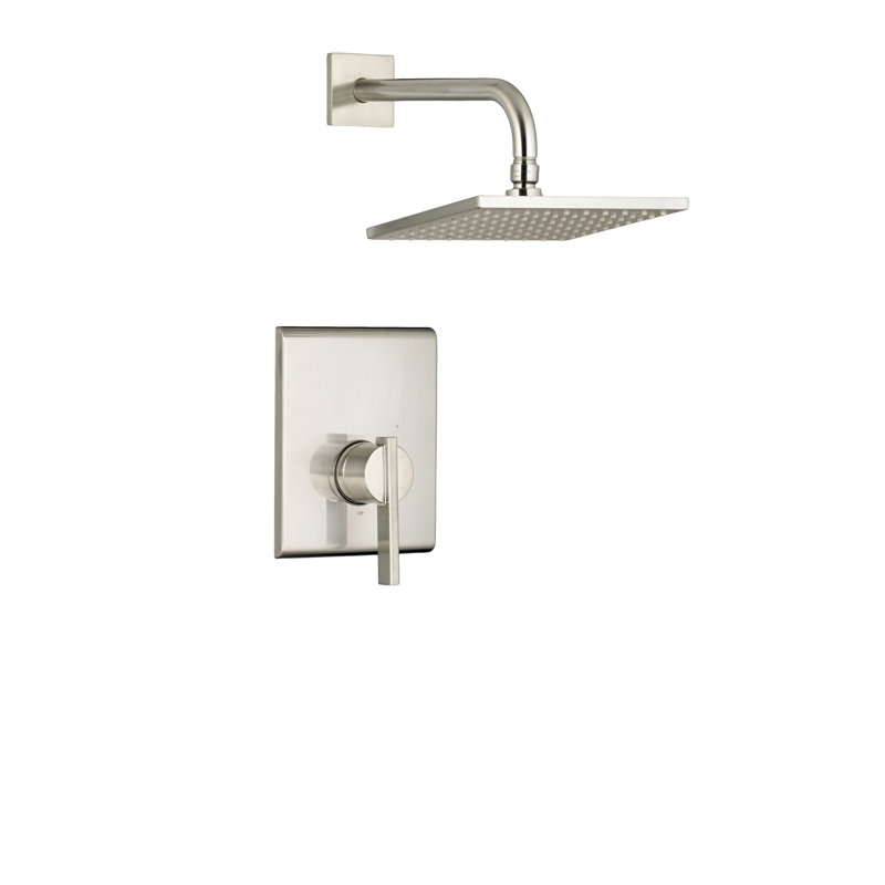Times Square Shower Faucet, Brushed Nickel