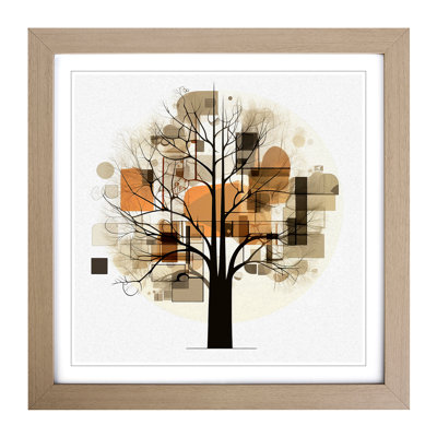 Tree Constructivism - Framed Print