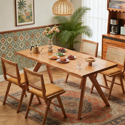 Nordic rectangular dining table
