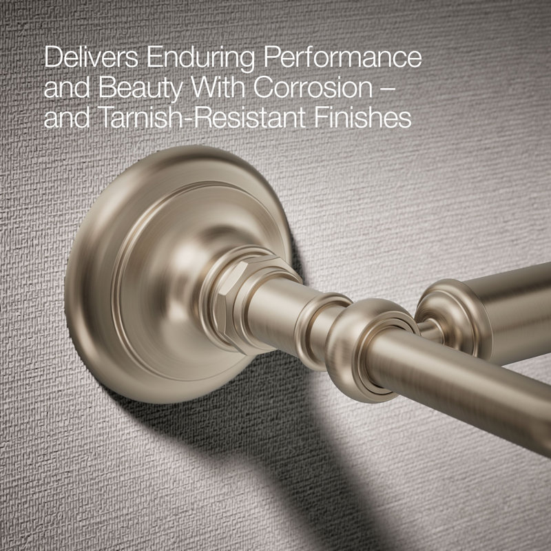 Artifacts® Pivoting Toilet Tissue Holder, Vibrant Brushed Bronze