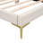 Twin Upholstered Daybed In Beige - Build, Comfortable, Chic Style With Armrest, Strong Versatile Decor Option