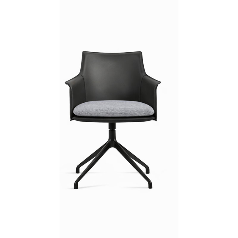 Fauteuil pivotant Briancon Spider, Black, Noir