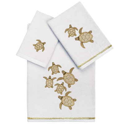  3 Piece 100% Turkish Cotton Towel Set