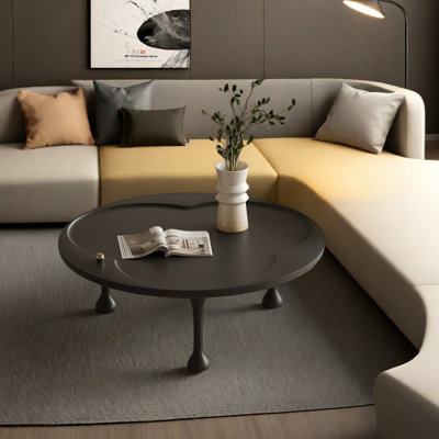 Table basse ronde de style rétro