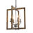 4 - Light Dimmable Lantern Chandelier