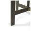 Ensemble bistro pliant 3 pièces en bois d'acacia gris (table et 2 chaises)-129691930