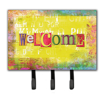 Porte-laisse et crochet à clé artsy welcomy