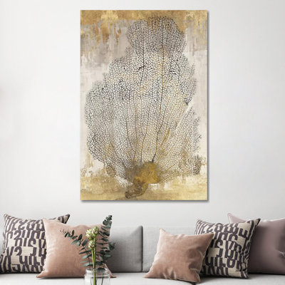Coral Splendor II 1 Piece Wrapped Canvas Painting