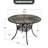 Riaria Round Outdoor Dining Table Yes , 42 " W 42 " D