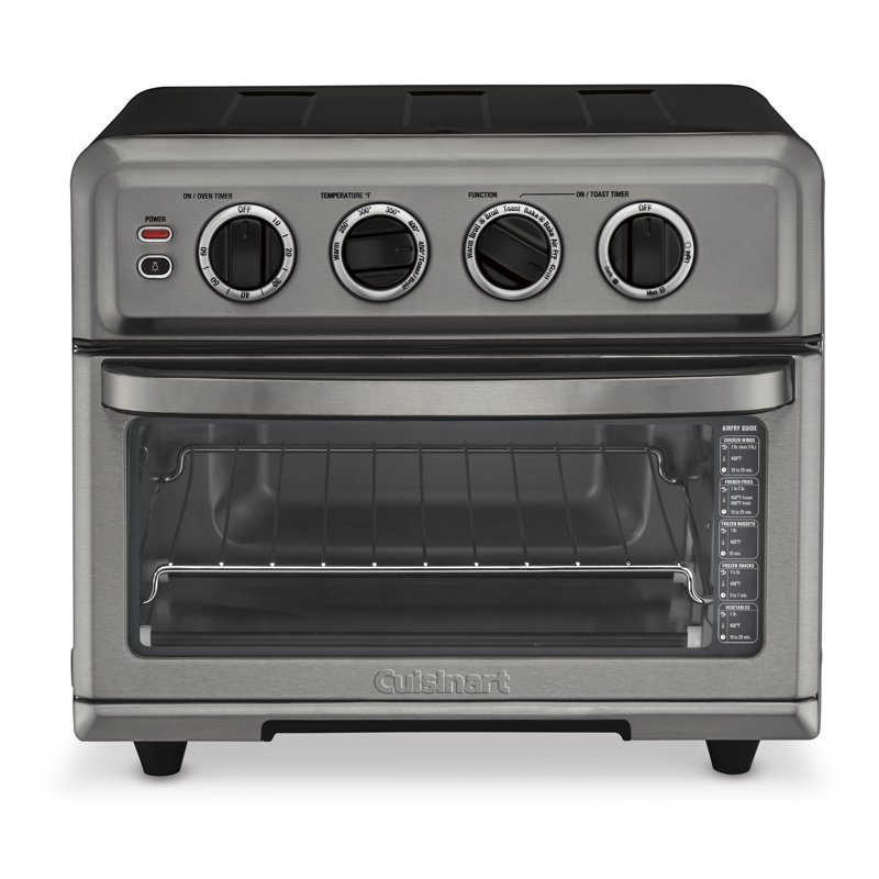 Cuisinart Air Fryer Toaster Oven with Grill, Black