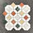 Eclipse Ming Green and Thassos White Marble Floor and Wall Tile-115747638