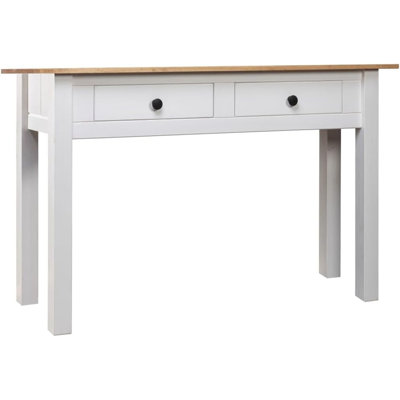 Kessel 110 cm W Solid Wood Top Console Table