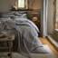 Flannel Stripe Duvet Cover Set-2000723315-2000723312