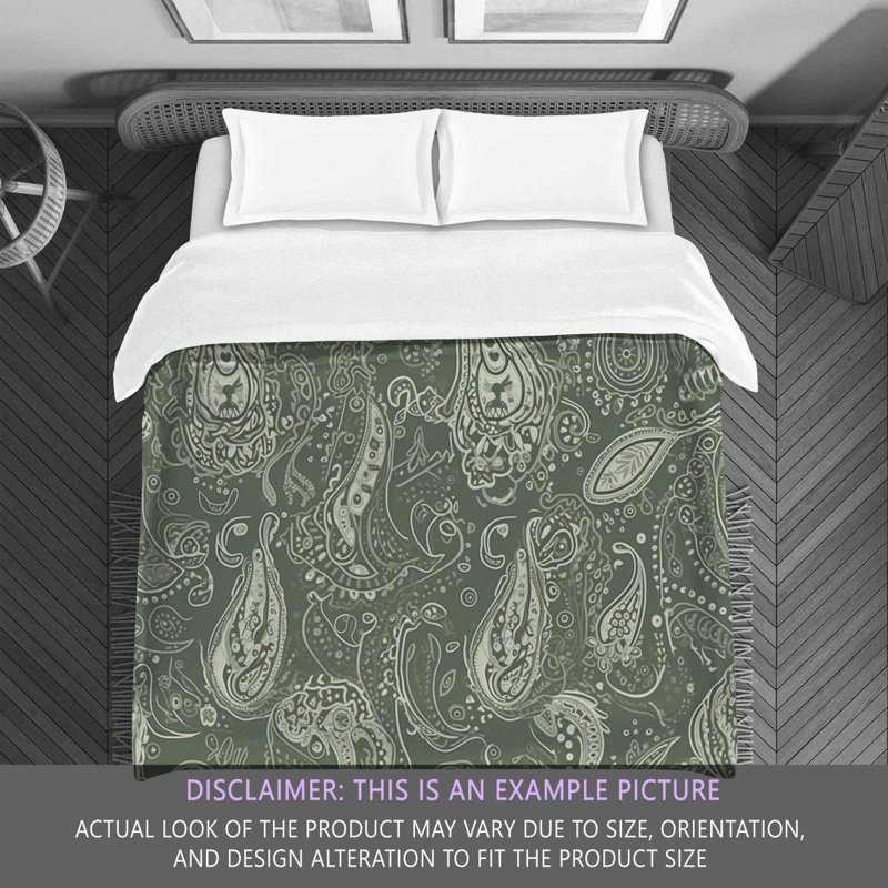 Paisley Bedding, Twin Comforter