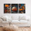 Framed Wall Art on Canvas