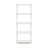 Heslin 23.58'' W Manufactured Wood Shelving Unit-330348117