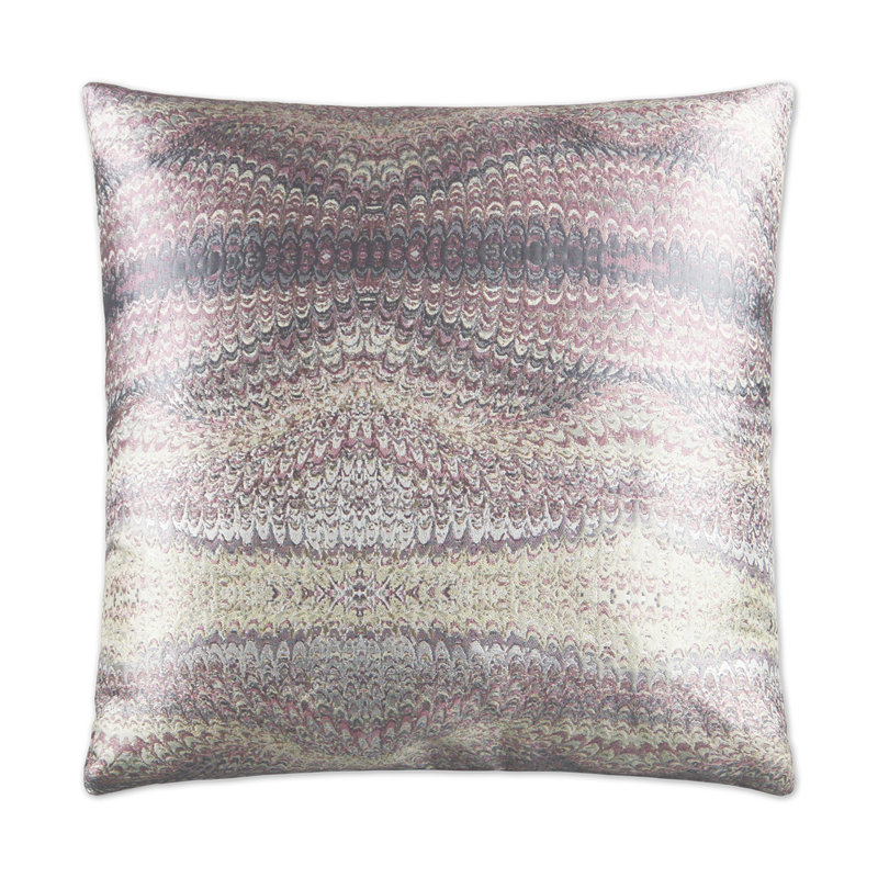 Magma Pillow Cover & Insert, Rose, Square 20"