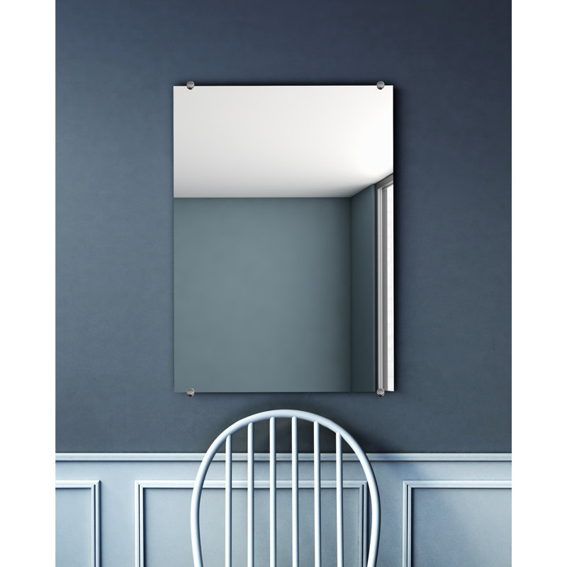 Miroir d'appoint mural Cheston, 46,5 po x 26,5 po