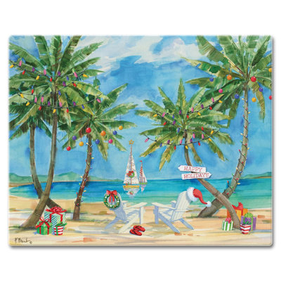 Wood Glass Cutting Board