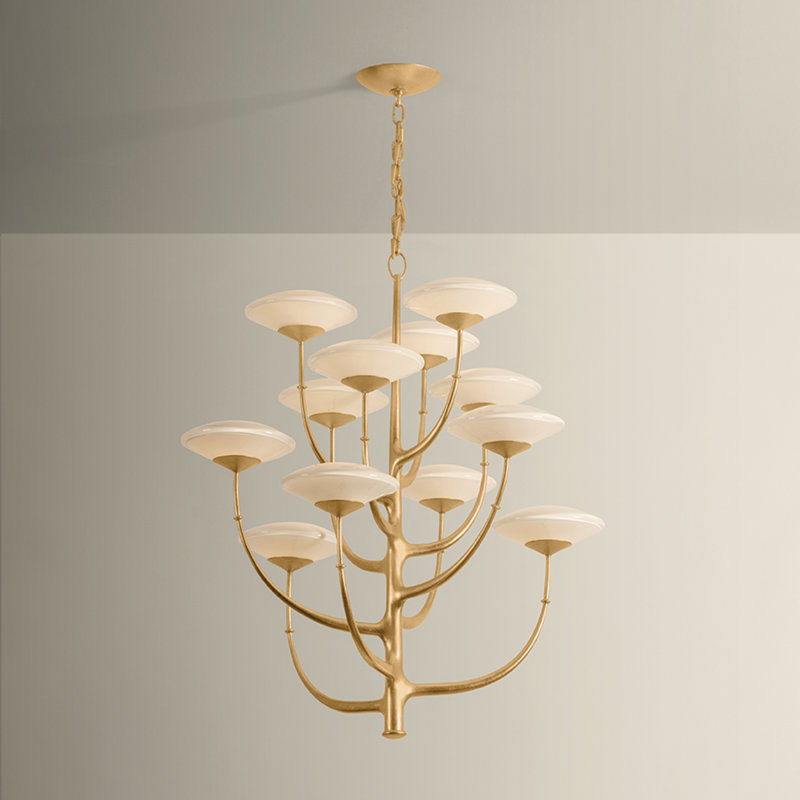 Pluro Chandelier, 34" W