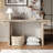 60Inches Rustic Farmhouse Console Table-1778294365